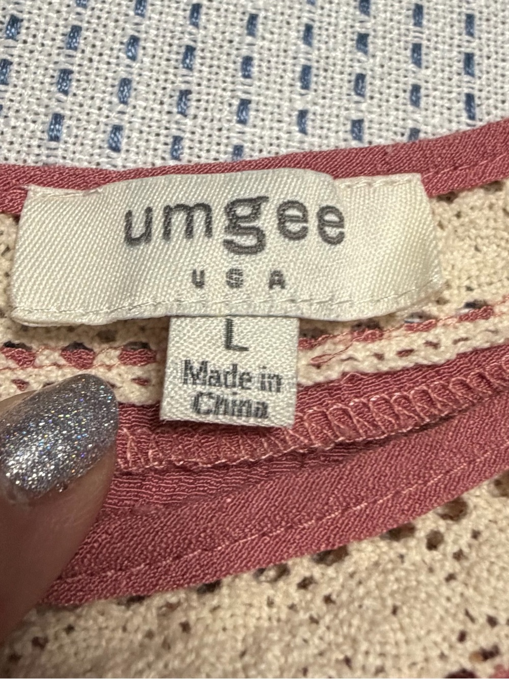 Umgee Shift Dress with Embroidered Floral Detail - Picture 6 of 10